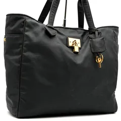 LOEWE ロエベ ナッパレザー トートバッグ 黒 バッグ LOEWE ロエベ アナグラム レザー トートバッグ ショッパートート