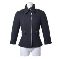 CHANEL 06A P29415W03805 ウール ジャケット ラインストーンボタン付きのサムネイル