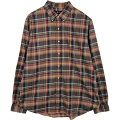 古着 ラルフローレン Ralph Lauren 長袖 ボタンダウンチェックシャツ メンズXL相当/eaa634863