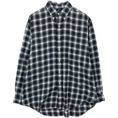 古着 ラルフローレン Ralph Lauren BLAKE 長袖 ボタンダウンチェックシャツ メンズL相当/eaa634848