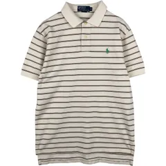 古着 ラルフローレン Ralph Lauren POLO by Ralph Lauren 半袖 ボーダー ポロシャツ メンズM相当/eaa635176