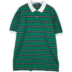 古着 ラルフローレン Ralph Lauren POLO by Ralph Lauren 半袖 ボーダー ポロシャツ メンズL相当/eaa635166