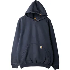 古着 カーハート Carhartt ORIGINAL FIT スウェットハーフジップパーカー メンズM相当/eaa629586