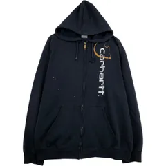 古着 カーハート Carhartt スウェットフルジップパーカー メンズXL相当/eaa635001