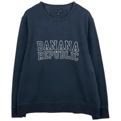 古着 バナナリパブリック BANANA REPUBLIC ロゴスウェットシャツ トレーナー メンズXL相当/eaa633652