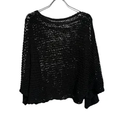JOURNAL STANDARD relume (ジャーナルスタンダードレリューム) MESH CROPPED PO 23080462809020 ブラック FREEのサムネイル