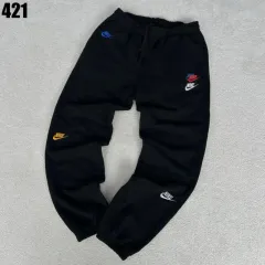 ナイキ マルチ ロゴ ブラック トレーニング ズボン L