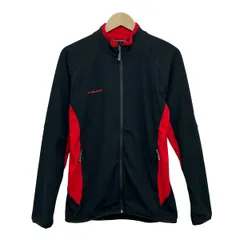 MAMMUT(マムート) ブルゾン サイズL メンズ美品  黒×レッド ジップアップ/春・秋物のサムネイル