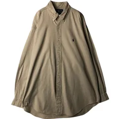 古着 ラルフローレン Ralph Lauren BLAKE 長袖 ボタンダウンシャツ メンズL相当/eaa634464