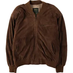 古着 CABLE CAR CLOTHIERS スエードレザーブルゾン メンズXL相当/eaa633333