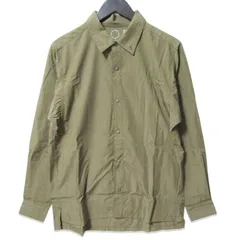 未使用 山と道 ヤマトミチ Bamboo shirt 25 UNISEX 2025年 バンブーシャツ長袖シャツ トレイルシャツ Dried Grass S 27113392のサムネイル
