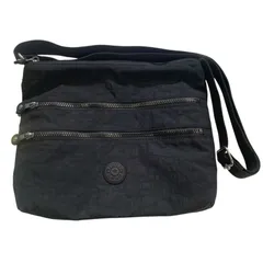 ♪4189 Kipling キプリング ショルダーバッグ アルバー ALVAR ブラック K13335 ゴリラチャーム無し 中古のサムネイル