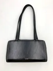 STAND OIL スタンドオイル POST BAG スクエア ボックスシェイプ ショルダー ハンド バッグ 黒 ■■◎レディース