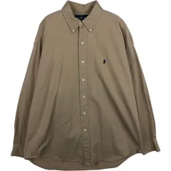 古着 ラルフローレン Ralph Lauren BLAKE 長袖 ボタンダウンシャツ メンズL相当/eaa634471