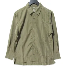 未使用 山と道 ヤマトミチ Bamboo shirt 25 UNISEX 2025年 バンブーシャツ長袖シャツ トレイルシャツ Dried Grass XS 27113395のサムネイル