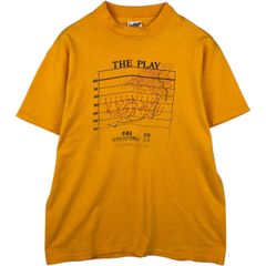 H61☆ヴィンテージTシャツ☆90s☆USA製☆両面プリント☆企業ロゴ 