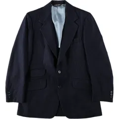 古着 GEOFFREY BEENE ストライプ柄 ブレザー テーラードジャケット メンズS相当/eaa634742