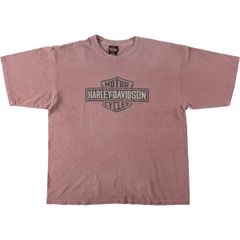 古着 00~年代 ハーレーダビッドソン Harley-Davidson モーターサイクル バイクTシャツ USA製 メンズXL相当/eaa636243