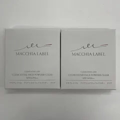 J2913 K MACCHIA LABEL マキアレイベル クリアエステフェイスパウダー クリア つめかえ用 10g 計2点セットのサムネイル