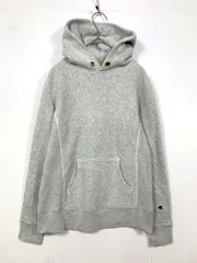 Champion チャンピオン REVERSE WEAVE 裏起毛 プルオーバー パーカー sizeM/グレー ■■ レディース