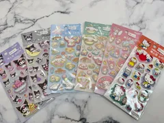 韓国限定　サンリオぷっくりシール
