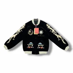 GDC TAILOR TOYO Velveteen × Acetate Souvenir Jacket  リバーシブル スカジャン スーベニアジャケット  ジーディーシー GD0254  ブラック S （14335M）のサムネイル