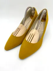 未使用■ORiental TRaffic オリエンタルトラフィック バイカラーヒール パンプス size38/黄 ■■レディース