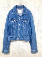 ZARA TRF ザラ トラファ ストレッチ スリムフィット Gジャン デニム ジャケット sizeM/青 ■■ レディース