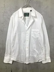 Gitman Bros. ギットマンブラザーズ オープンカラー シャツ sizeS/白 ■■レディース