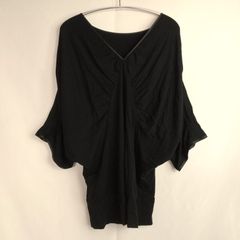 Rick Owens TECUATL S/S 20 チュニック ブラック 36 - メルカリ