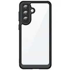 Galaxy A57 5G ケース SC-54G 耐衝撃 ハイブリット ケース 【Color】ブラックのサムネイル