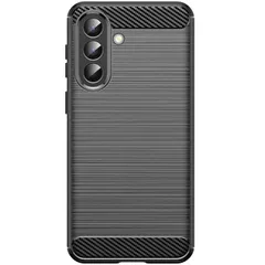 Galaxy A57 5G ケース SC-54G カーボン調 薄型 耐衝撃 ソフト ケース 【Color】ブラックのサムネイル