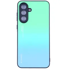 Galaxy A57 5G ケース SC-54G グラデーション ハイブリット ケース 【Color】グリーン・スカイのサムネイル