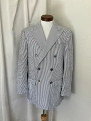 ブルックスブラザーズ ダブルジャケット テーラードジャケット REGENT FIT シアサッカー サイズ39