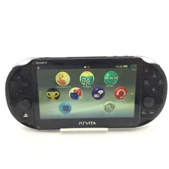 【動作品】 Sony PS Vita PCH-2000 本体 ブラック ソニー プレイステーション PlayStation DB6