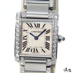 カルティエ K18 タンクルイ ダイヤ ヴィンテージ レディース 時計 Cartier 楽天市場】【メーカーコンプリート済】 カルティエ ミニタンク K18