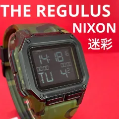 NIXON THE REGULUS 迷彩 グリーンカモフラ柄 ニクソン レグルス TROPIC MULTICAM マルチカムトロピック アメリカ軍特殊部隊 ミリタリーウォッチ 軍用時計 デジタル クォーツ腕時計のサムネイル