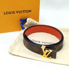LOUIS VUITTON モノグラム ベルト ゴールド金具 - メルカリ