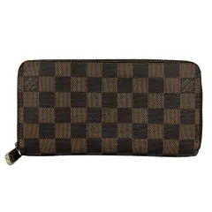 LOUIS VUITTON(ルイヴィトン) 長財布 ダミエ ジッピーウォレット N60015 エベヌ