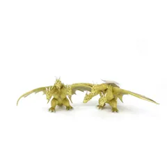 BANDAI バンダイ ムービーモンスターシリーズ キングギドラ 2002 ソフビフィギュア 2体セット ※現状品