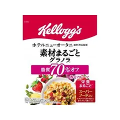 日本ケロッグ グラノラ脂質70%オフ フルーツ 350g×6袋のサムネイル