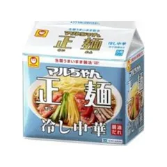 東洋水産 マルちゃん 正麺 冷し中華 5食×6袋