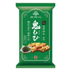 岩塚製菓 鬼ひび 海苔しお 80g×12袋のサムネイル
