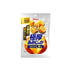 東ハト 極厚あみじゃが スパイスしお味 45g×12袋のサムネイル