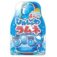 扇雀飴本舗 ひやしゅわラムネ 75g×10袋のサムネイル