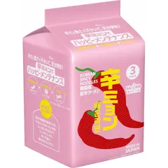日清 辛ミョン韓国風旨辛ラーメン 3食パック×9袋のサムネイル