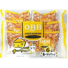 QBB チーズ豆ミックス 6P×12袋のサムネイル