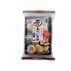 丸彦製菓 あつい煎餅 あっさり塩味 12枚×12袋のサムネイル