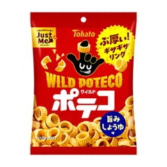 東ハト ワイルドポテコ 旨みしょうゆ味 50g×12袋のサムネイル