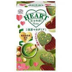 不二家 ハートクッキー 抹茶マカダミア 8枚×5個のサムネイル